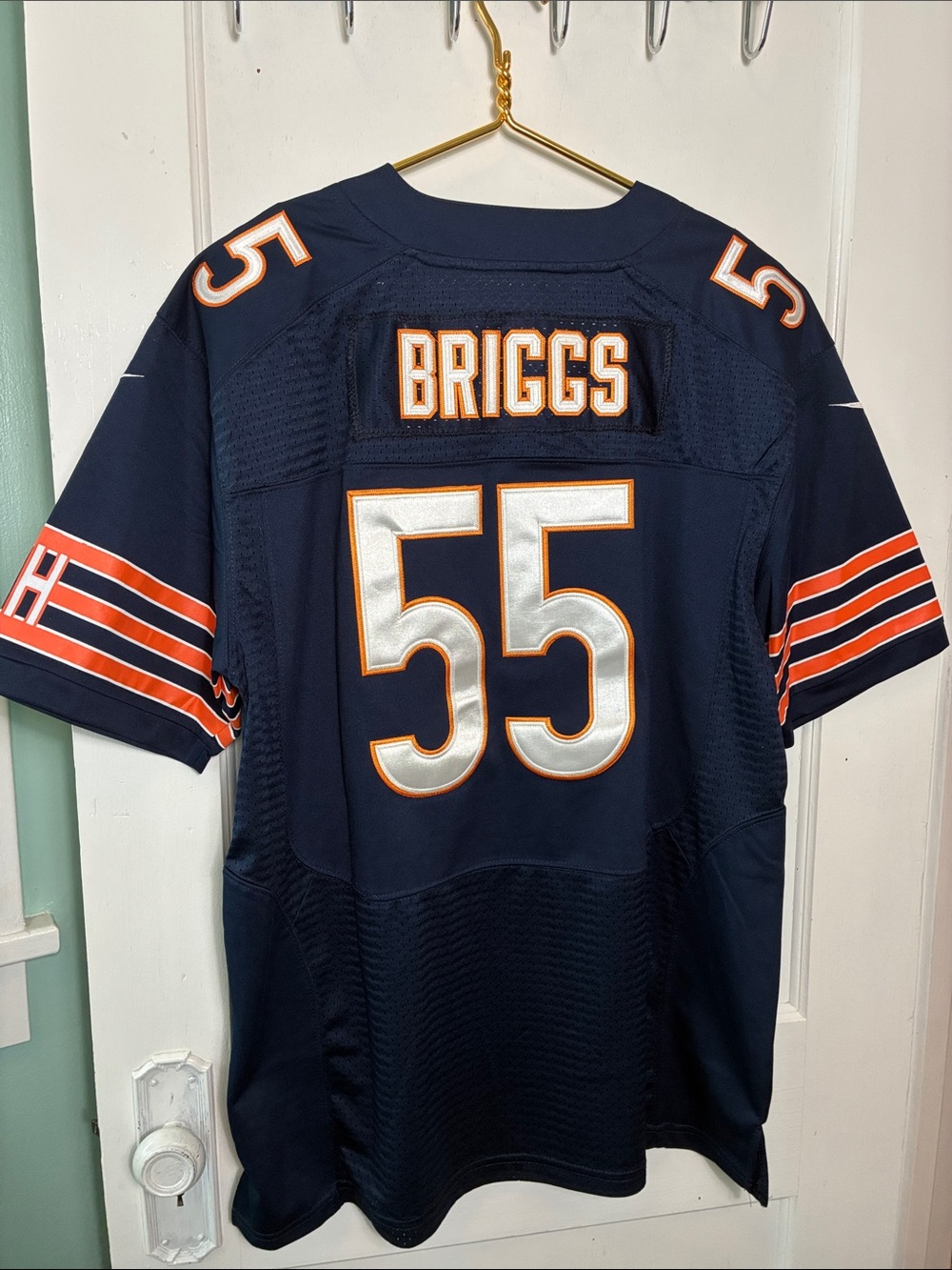 Men's Nike Lance Briggs 55 Chicago Bears Game Retired Player Jersey